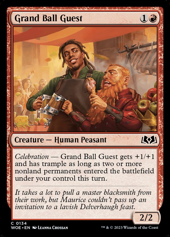 Grand Ball Guest 134/276 (Wilds of Eldraine)  - Foil