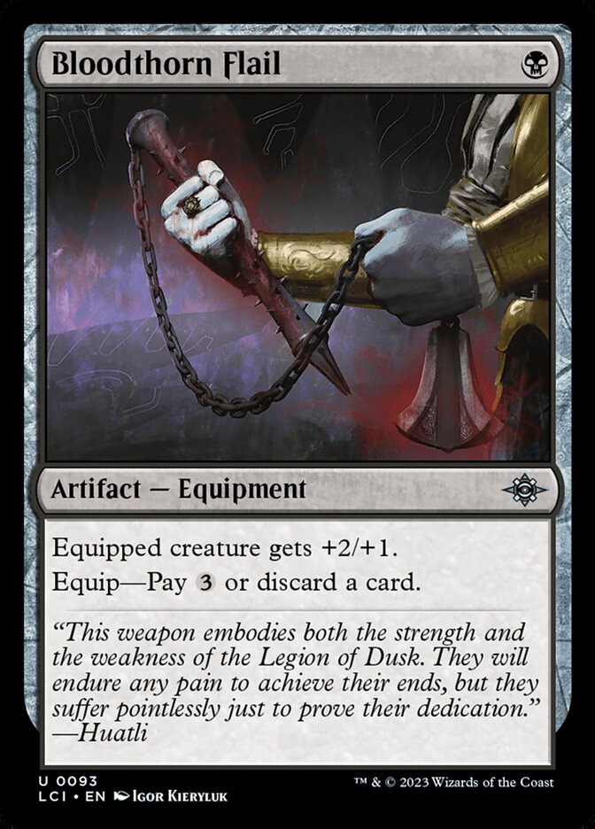 Bloodthorn Flail 93/291 (The Lost Caverns of Ixalan) 