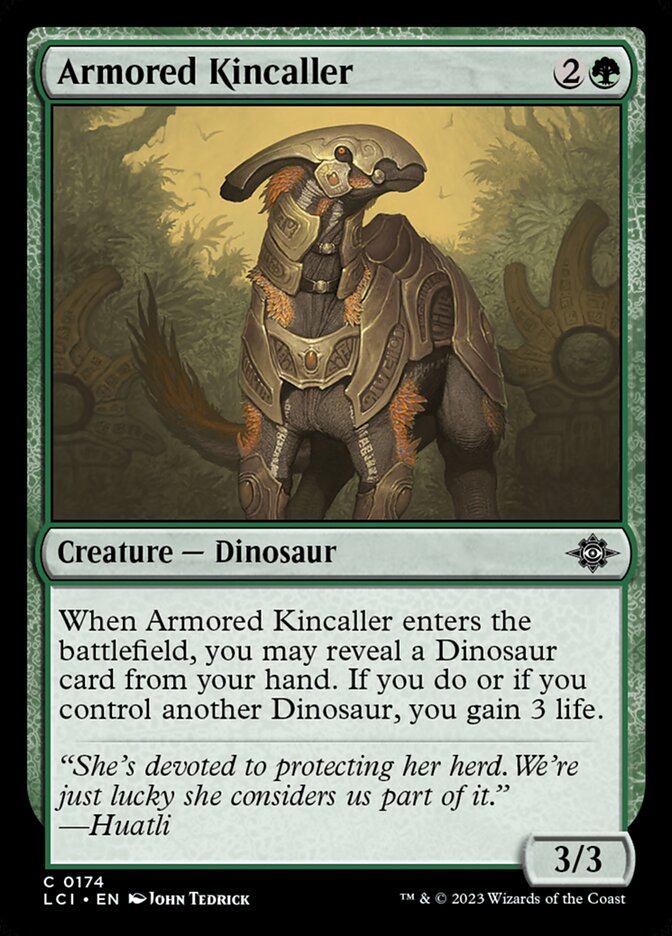 Armored Kincaller 174/291 (The Lost Caverns of Ixalan) 