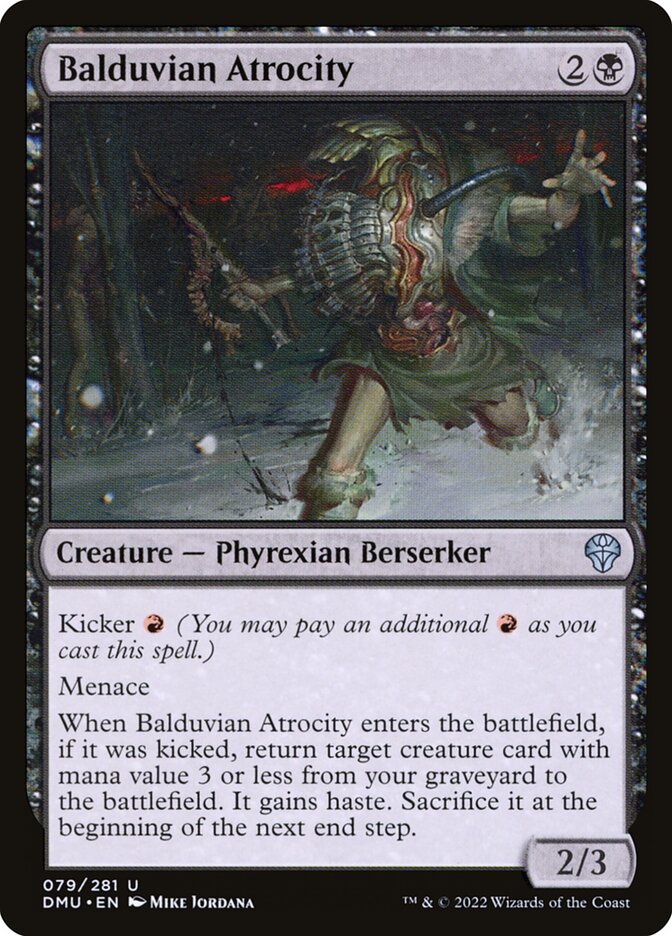 Balduvian Atrocity 79/281 (Dominaria United) 