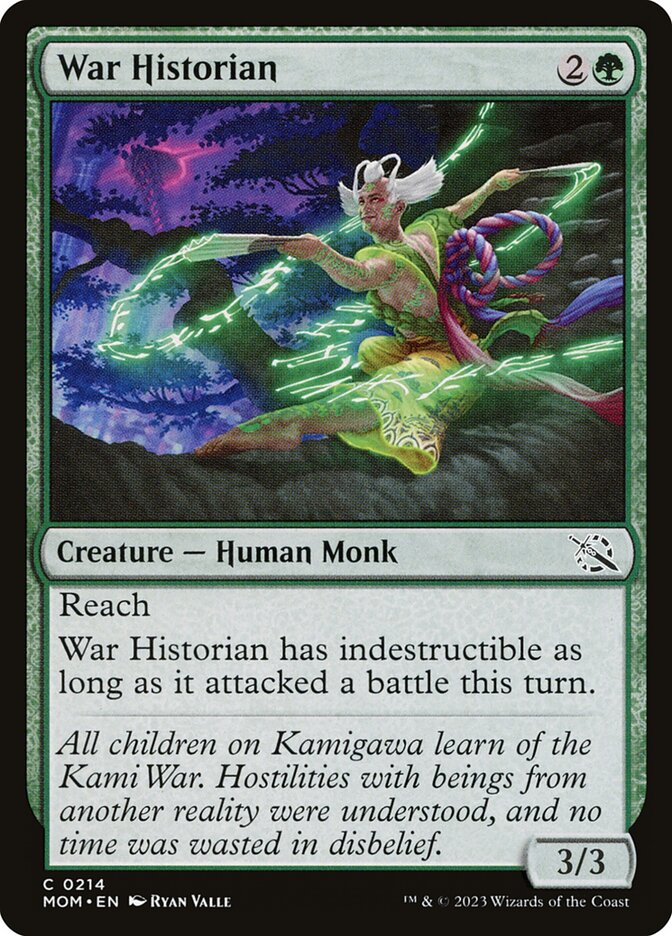War Historian 214/291 (March of the Machine)  - Foil