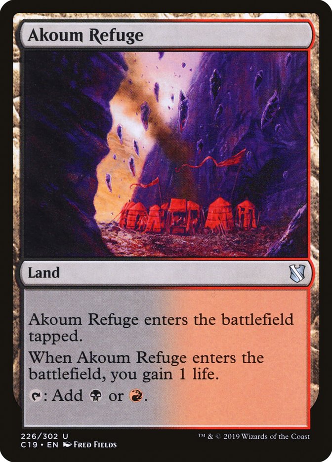 Akoum Refuge 226/302 (Commander 2019) 