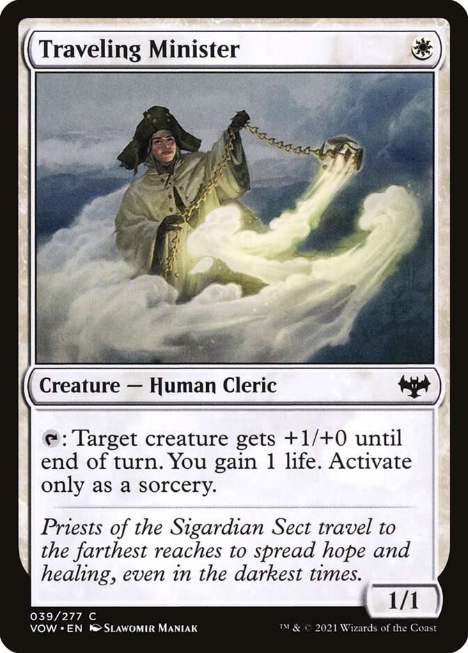 Traveling Minister 39/277 (Innistrad: Crimson Vow) 