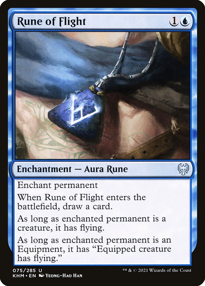 Rune of Flight 75 (Kaldheim) 