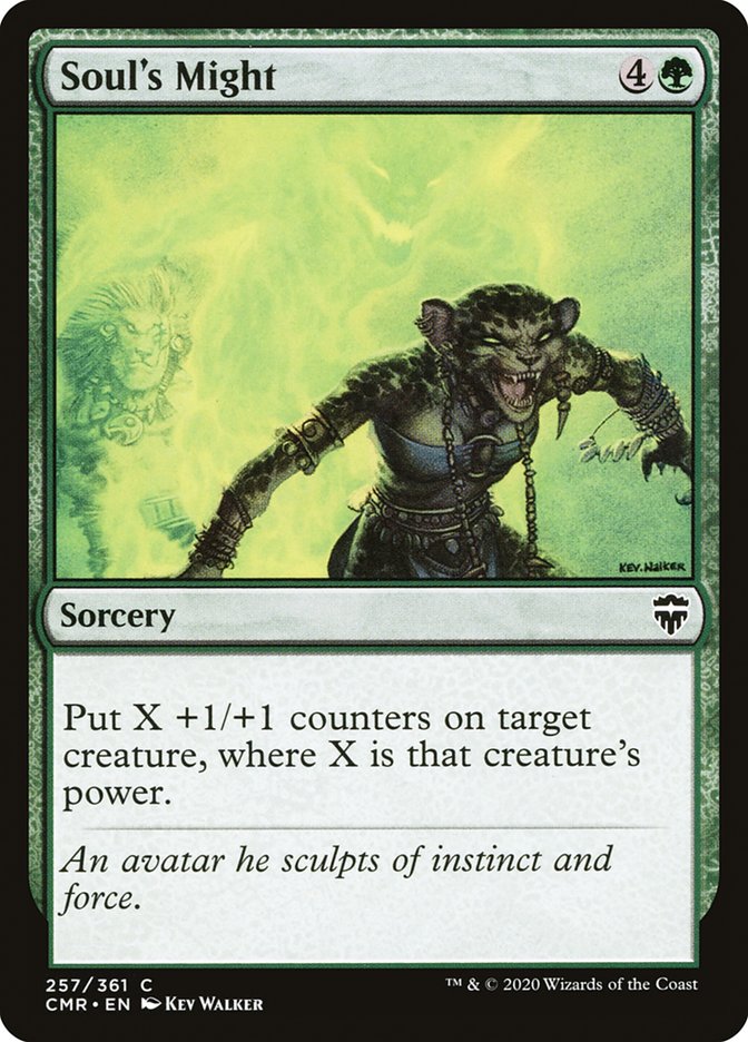 Souls Might 257 (Commander Legends)  - Foil
