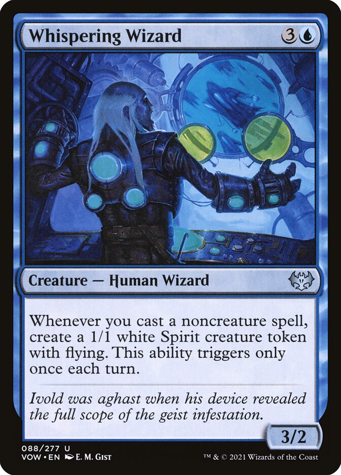 Whispering Wizard 88/277 (Innistrad: Crimson Vow) 