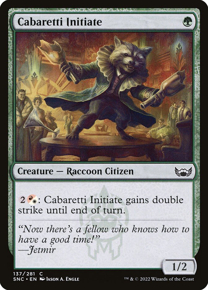 Cabaretti Initiate 137/281 (Streets of New Capenna) 