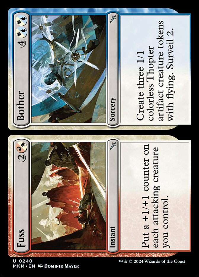 Fuss // Bother 248/286 (Murders at Karlov Manor)  - Foil