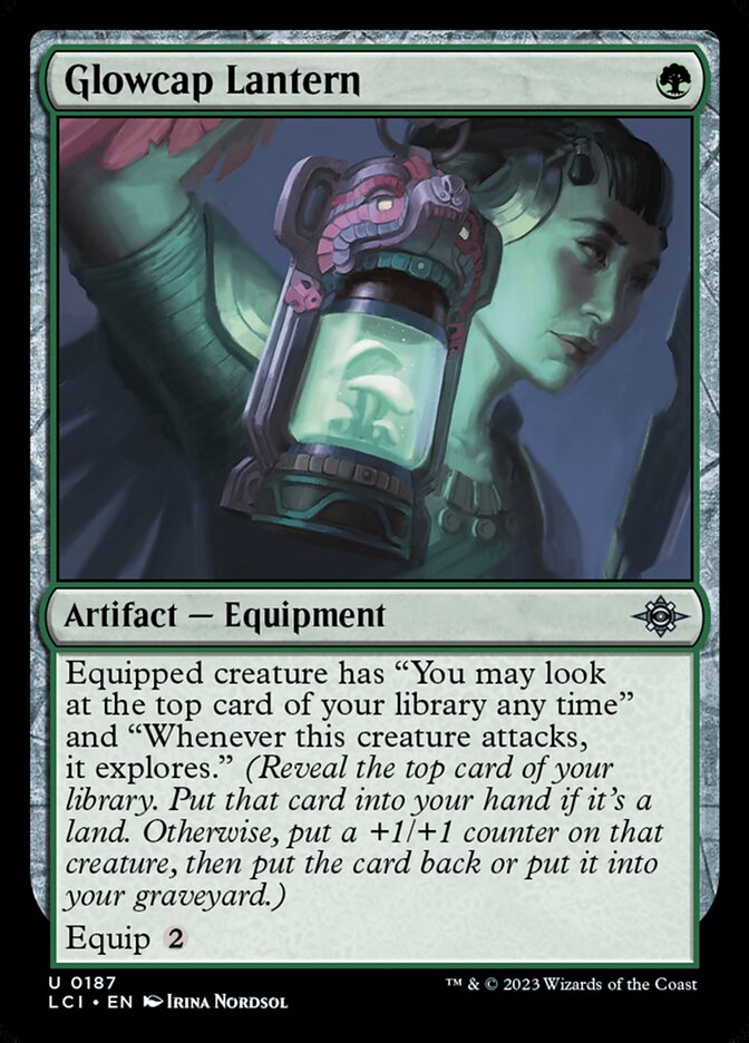 Glowcap Lantern 187/291 (The Lost Caverns of Ixalan) 