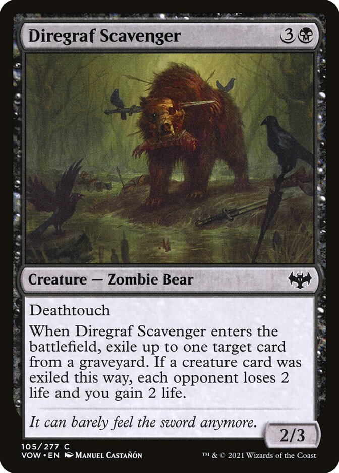 Diregraf Scavenger 105/277 (Innistrad: Crimson Vow) 