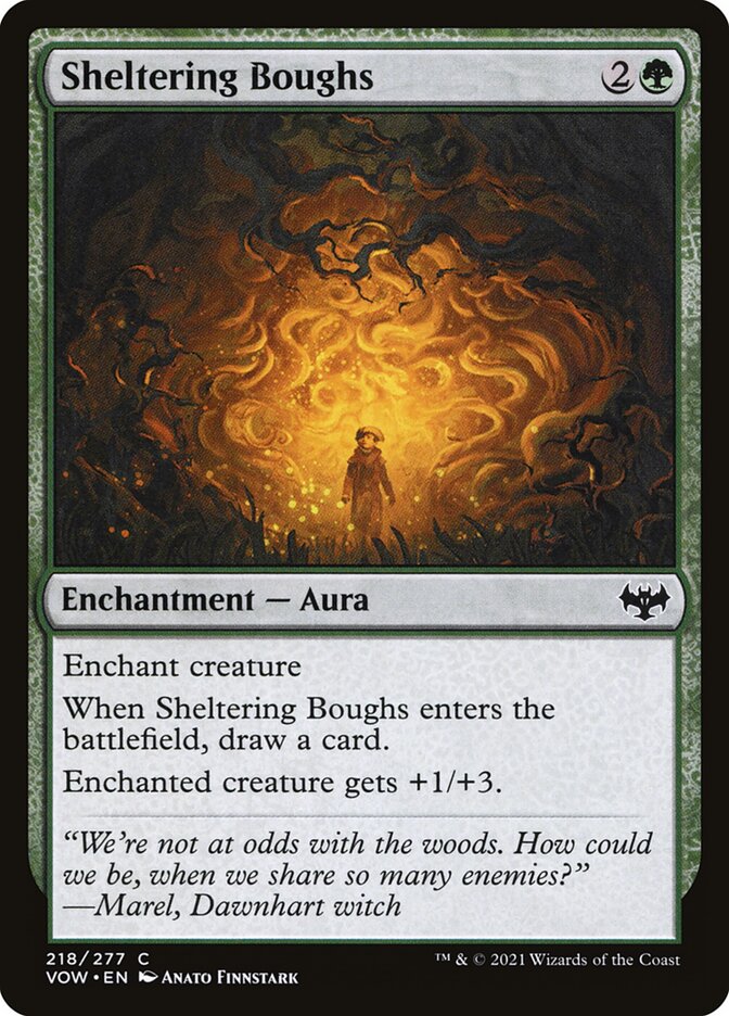Sheltering Boughs 218/277 (Innistrad: Crimson Vow)  - Foil