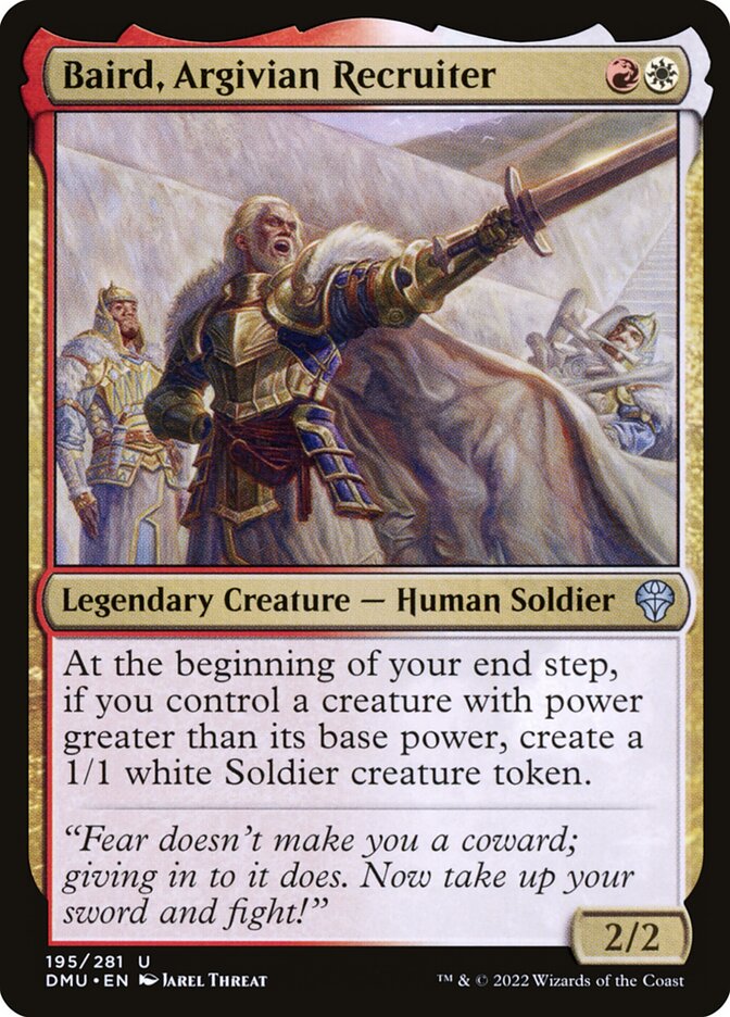 Baird, Argivian Recruiter 195 (Dominaria United) 
