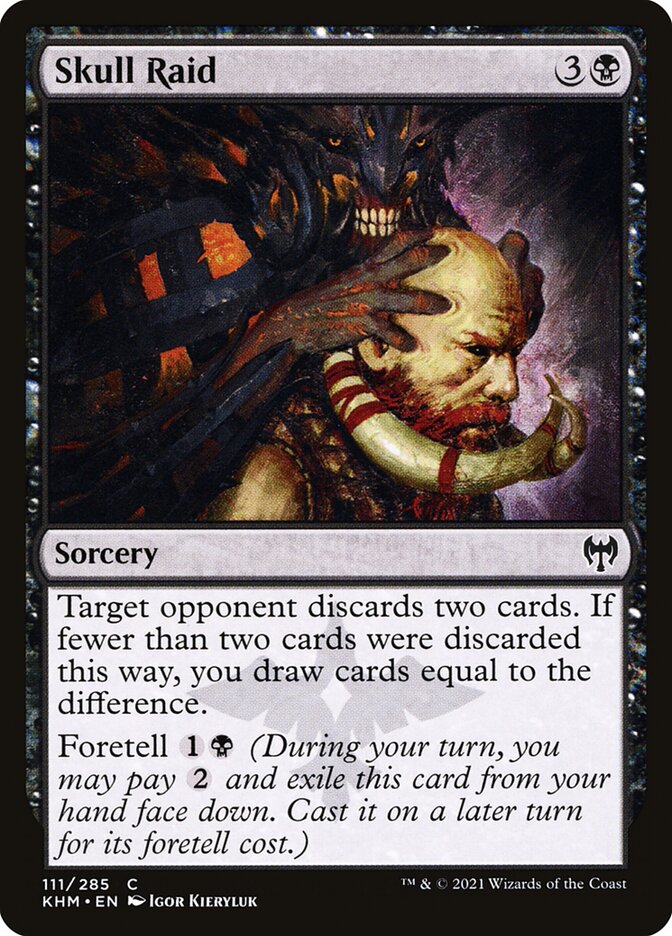 Skull Raid 111/285 (Kaldheim)  - Foil