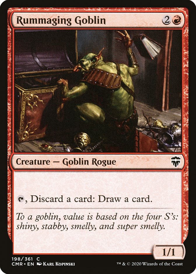 Rummaging Goblin 198 (Commander Legends) 