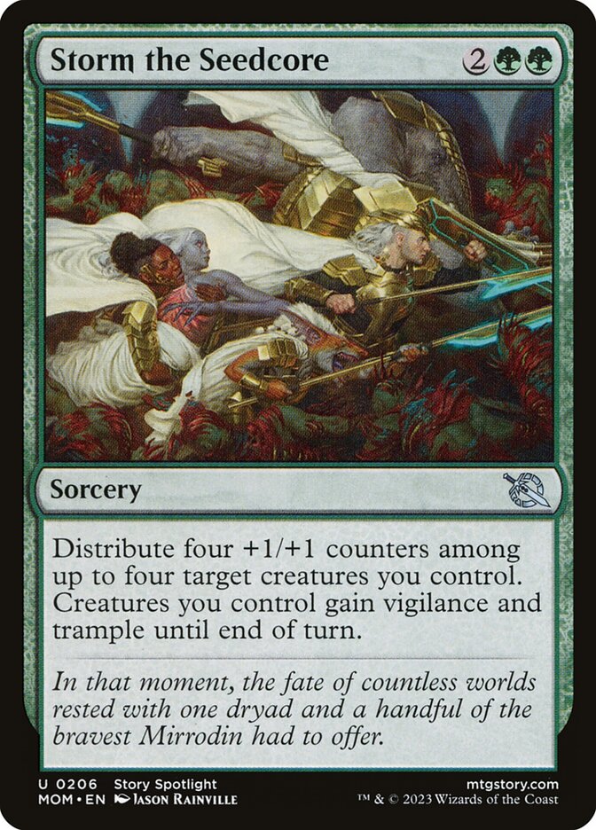Storm the Seedcore 206/291 (March of the Machine) 