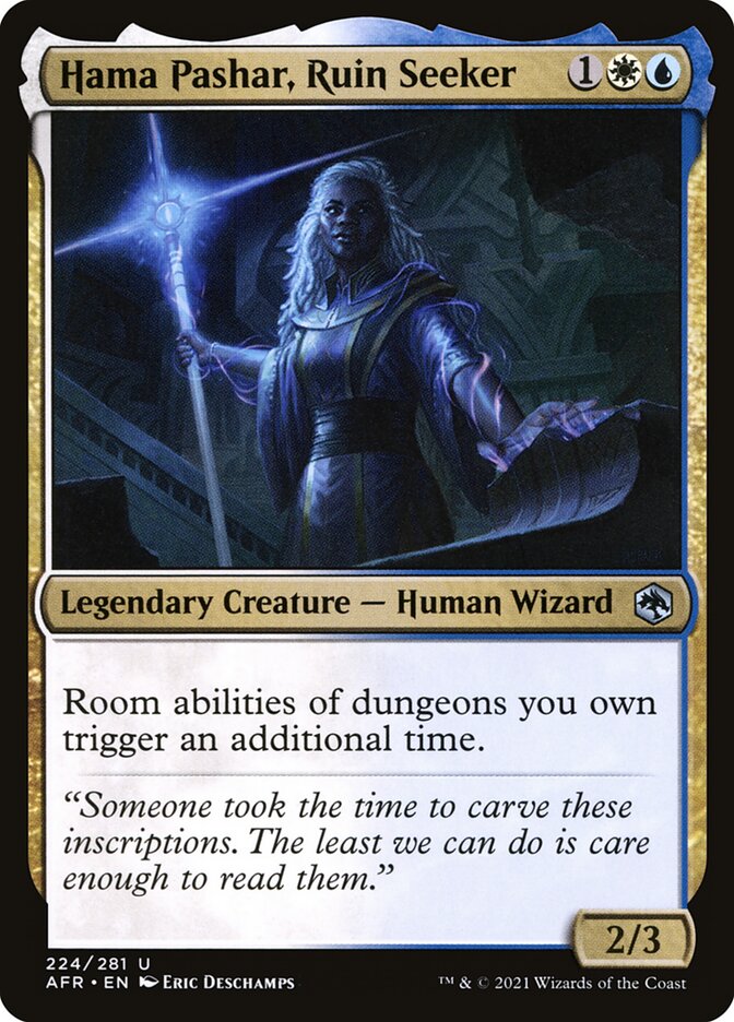 Hama Pashar, Ruin Seeker 224 (Adventures in the Forgotten Realms)  - Foil