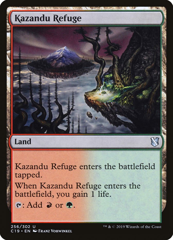 Kazandu Refuge 256/302 (Commander 2019) 