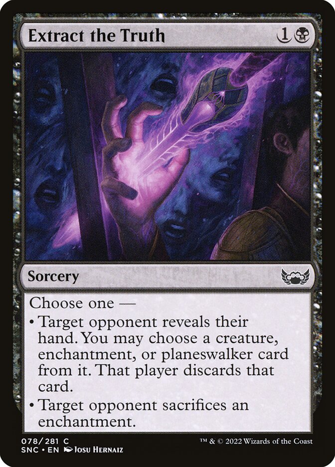 Extract the Truth 78/281 (Streets of New Capenna)  - Foil