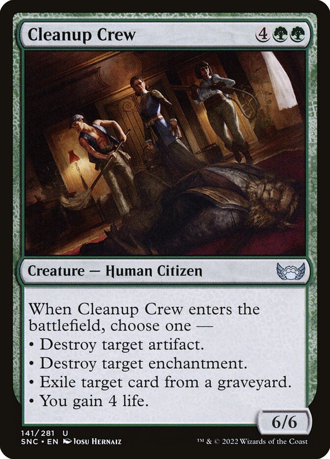 Cleanup Crew 141/281 (Streets of New Capenna) 