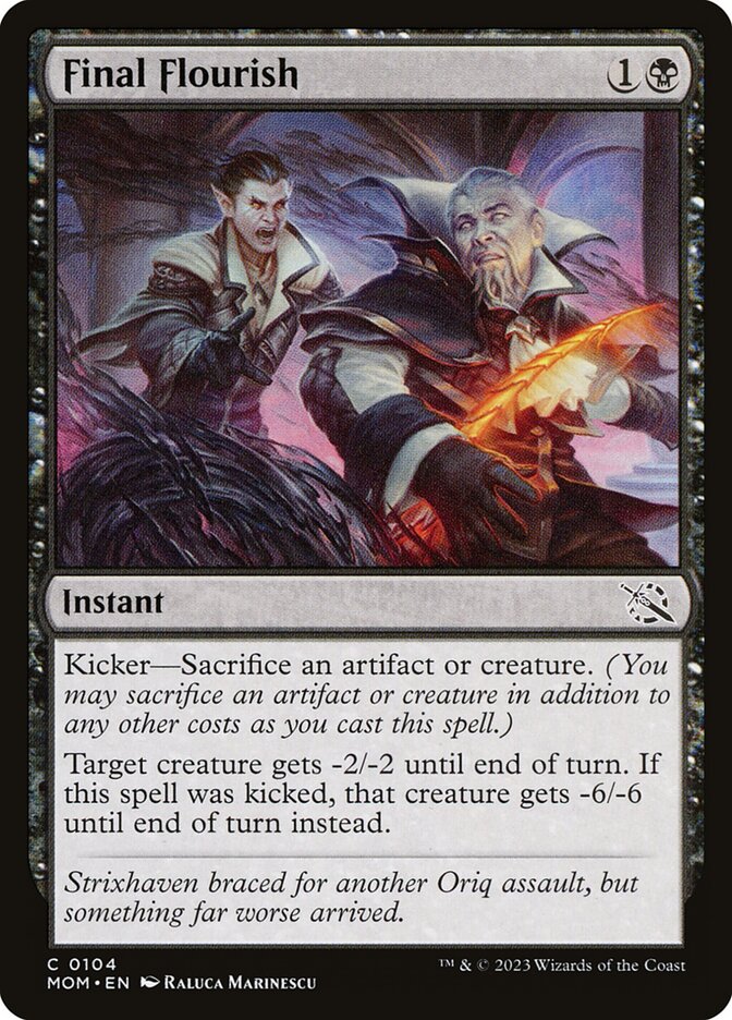 Final Flourish 104/291 (March of the Machine)  - Foil