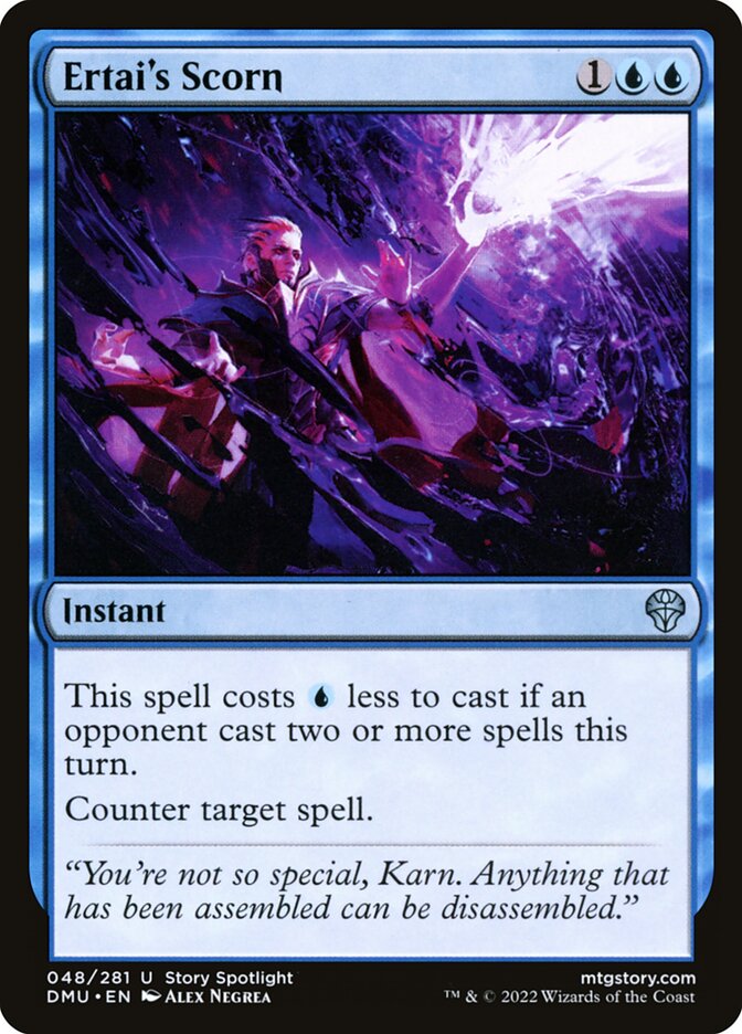 Ertai's Scorn 48/281 (Dominaria United) 