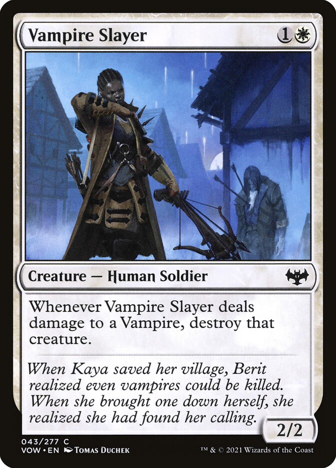 Vampire Slayer 43/277 (Innistrad: Crimson Vow) 