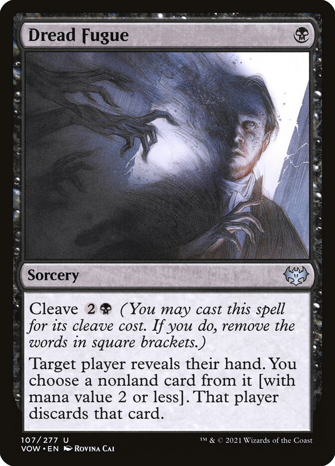 Dread Fugue 107/277 (Innistrad: Crimson Vow) 