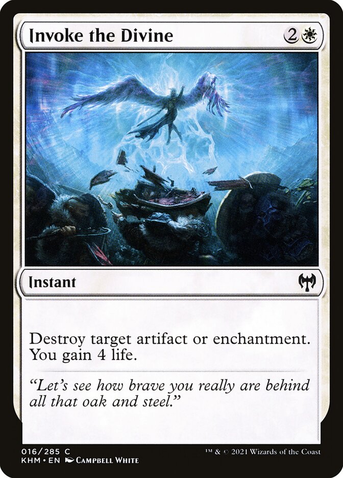 Invoke the Divine 16/285 (Kaldheim)  - Foil