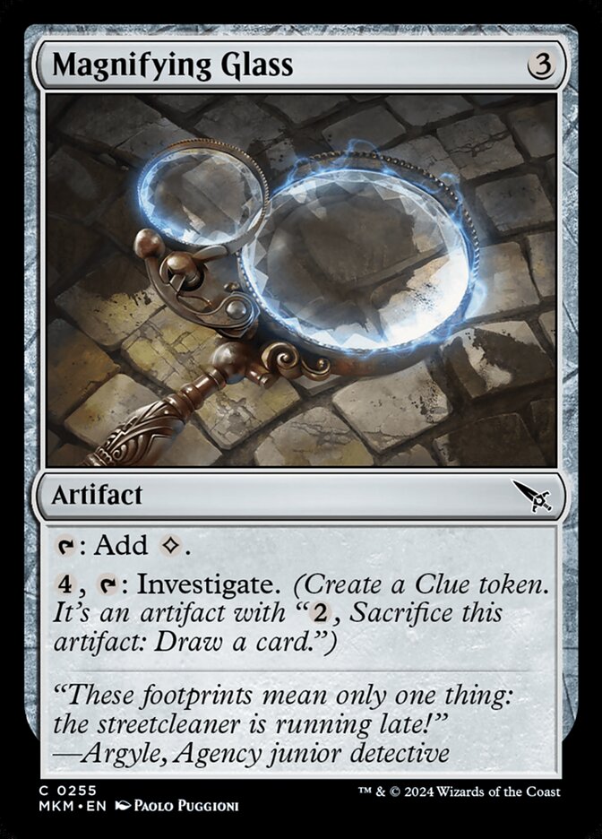 Magnifying Glass 255/286 (Murders at Karlov Manor)  - Foil