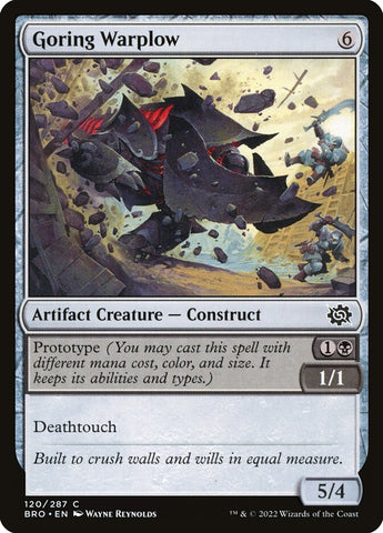 Goring Warplow 120/287 (The Brothers' War)  - Foil