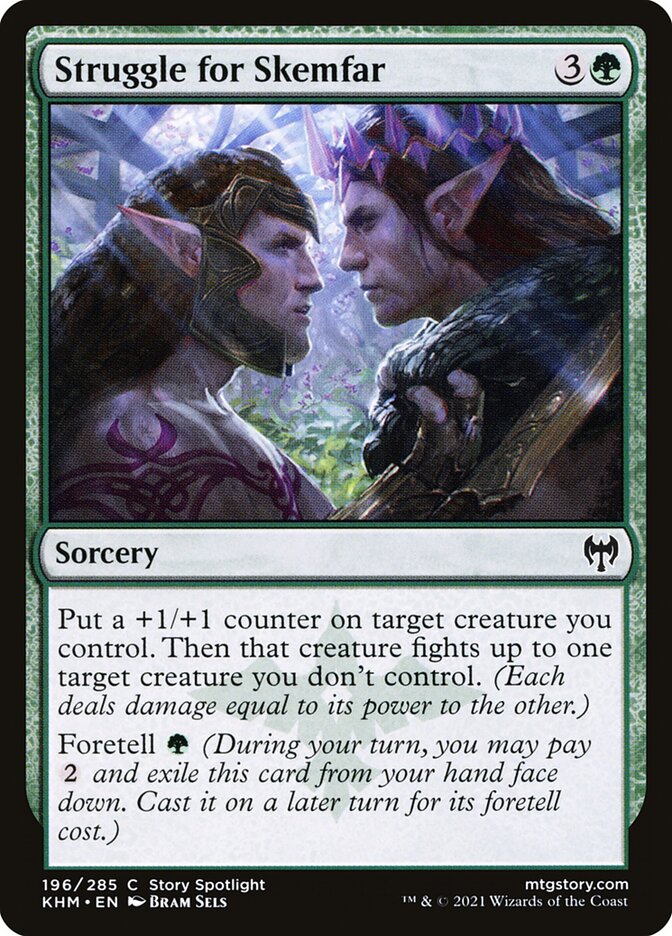 Struggle for Skemfar 196/285 (Kaldheim)  - Foil