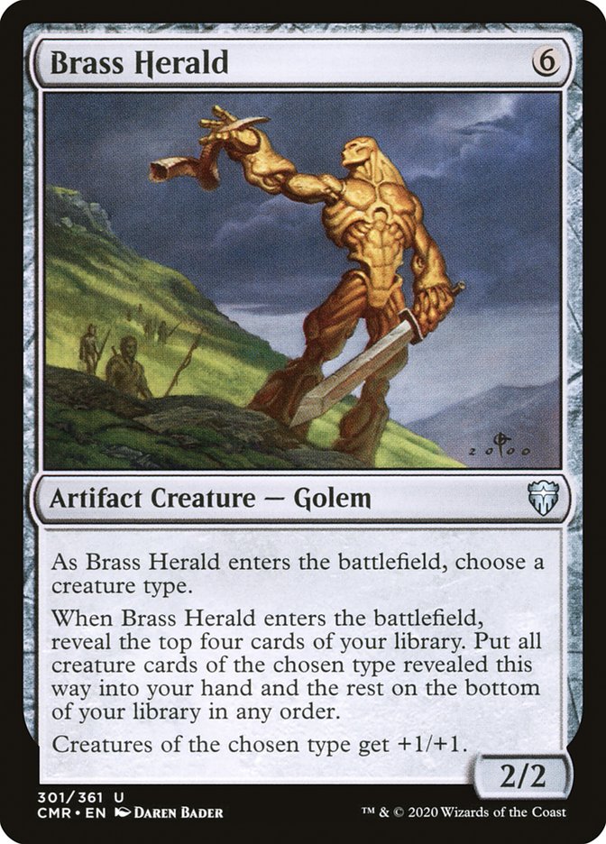 Brass Herald 301 (Commander Legends) 