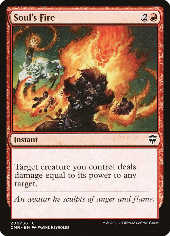 Soul's Fire 200 (Commander Legends) 
