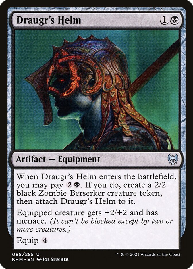 Draugr's Helm 88/285 (Kaldheim)  - Foil