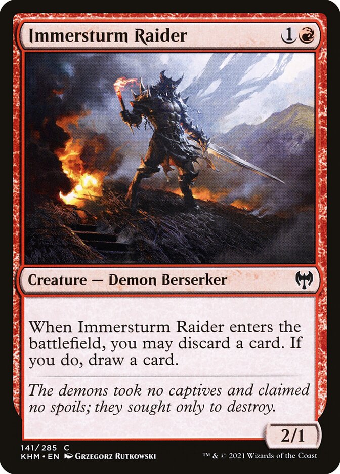 Immersturm Raider 141/285 (Kaldheim)  - Foil
