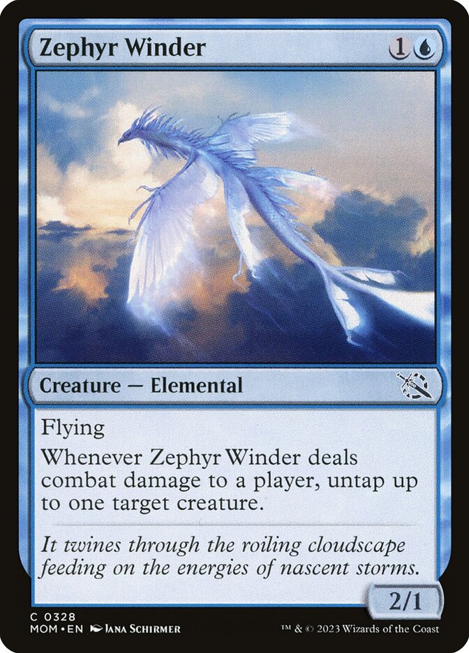 Zephyr Winder 328/291 (March of the Machine)  - Foil