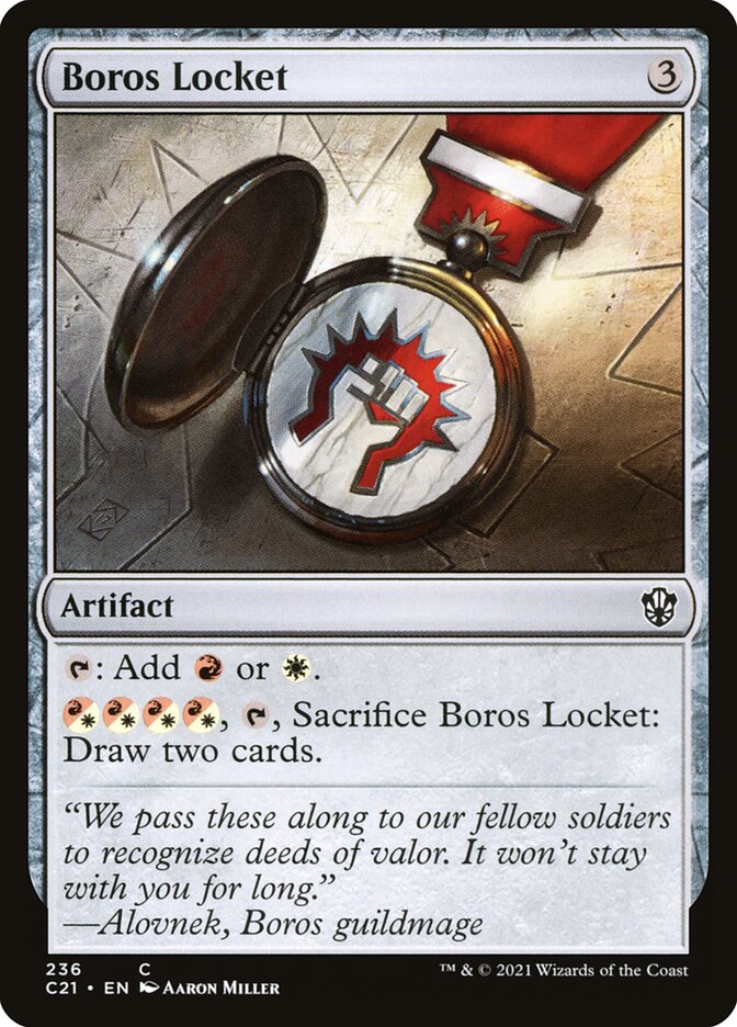 Boros Locket 236 (Commander 2021) 