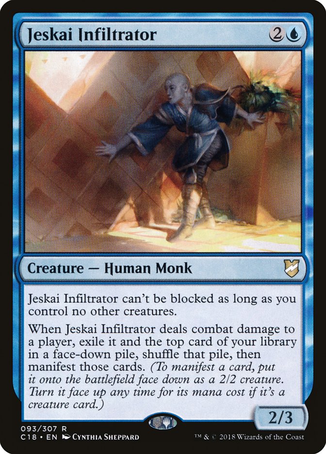 Jeskai Infiltrator 93/307 (Commander 2018) 