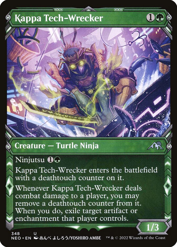 Kappa Tech-Wrecker 348 (Kamigawa: Neon Dynasty)  - Showcase