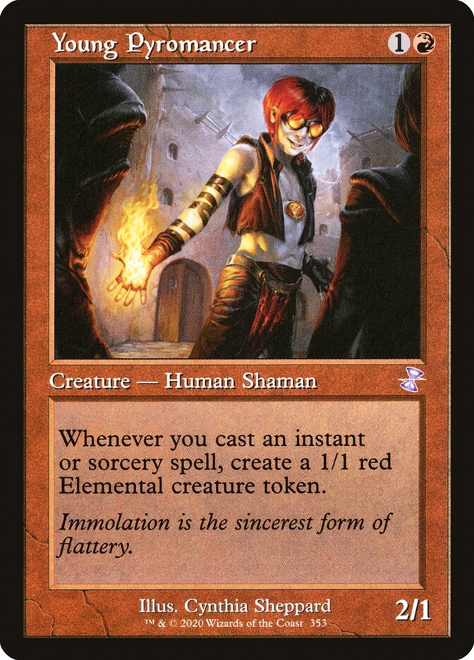 Young Pyromancer 353/289 (Time Spiral: Remastered) 