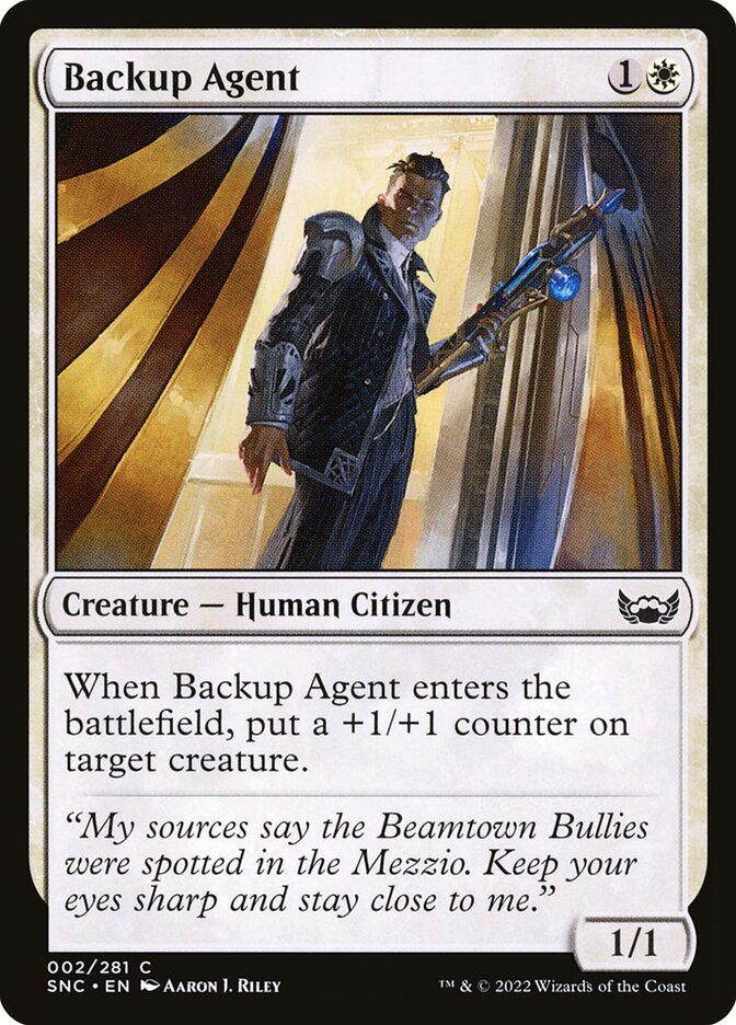 Backup Agent 2/281 (Streets of New Capenna) 