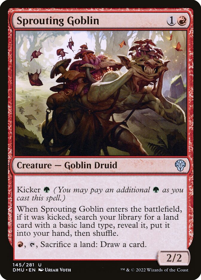 Sprouting Goblin 145/281 (Dominaria United) 