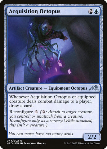 Acquisition Octopus 44 (Kamigawa: Neon Dynasty) 