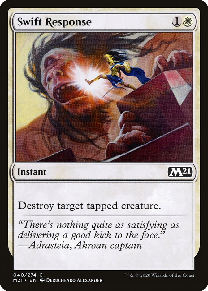 Swift Response 40 (Core Set 2021) 
