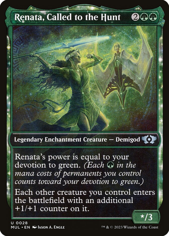 Renata, Called to the Hunt 28 (March of the Machine: Multiverse Legends)  - Showcase