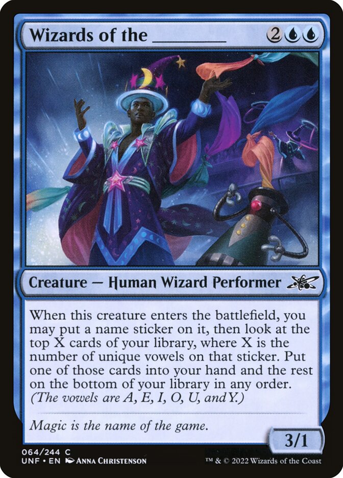 Wizards of the _____ 64/244 (Unfinity) 