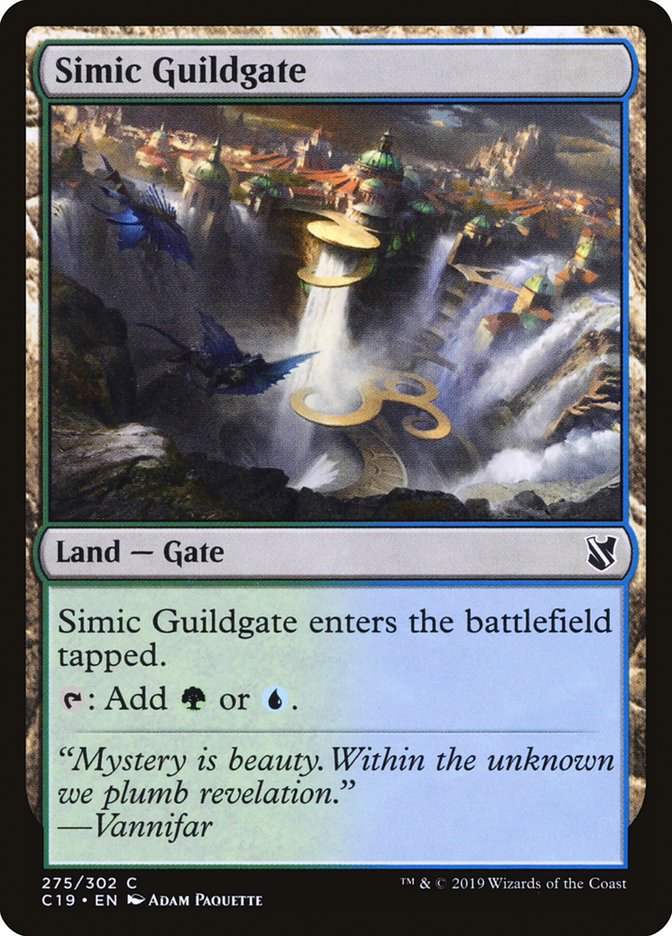 Simic Guildgate 275/302 (Commander 2019) 