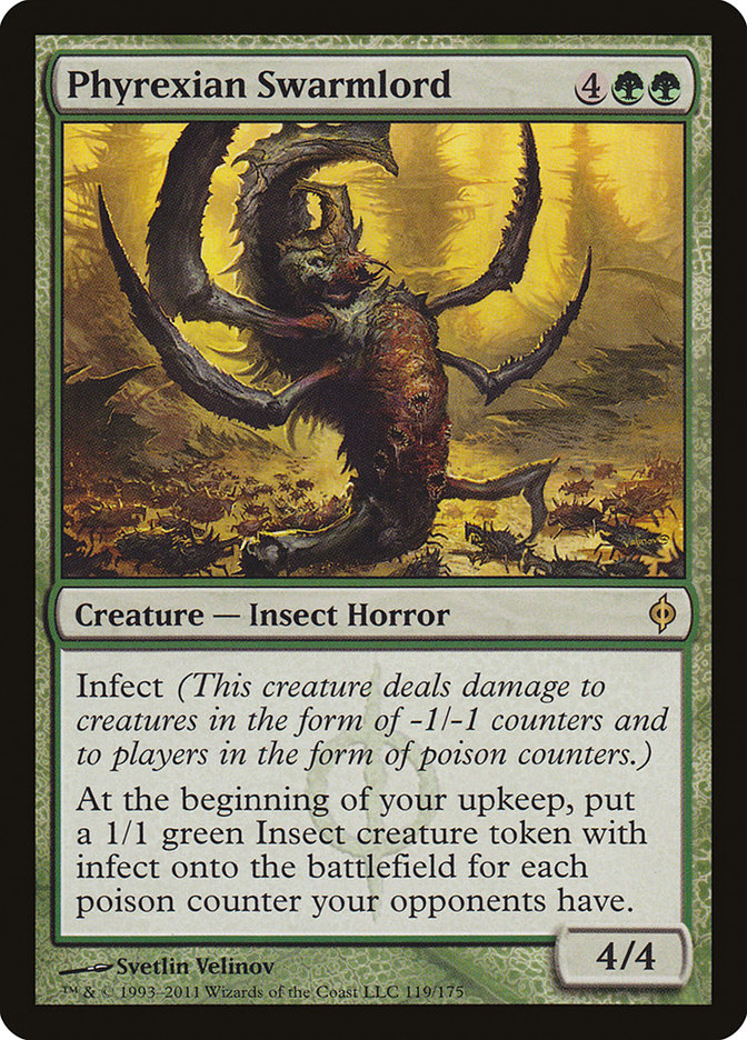 Phyrexian Swarmlord 119/175 (New Phyrexia) 