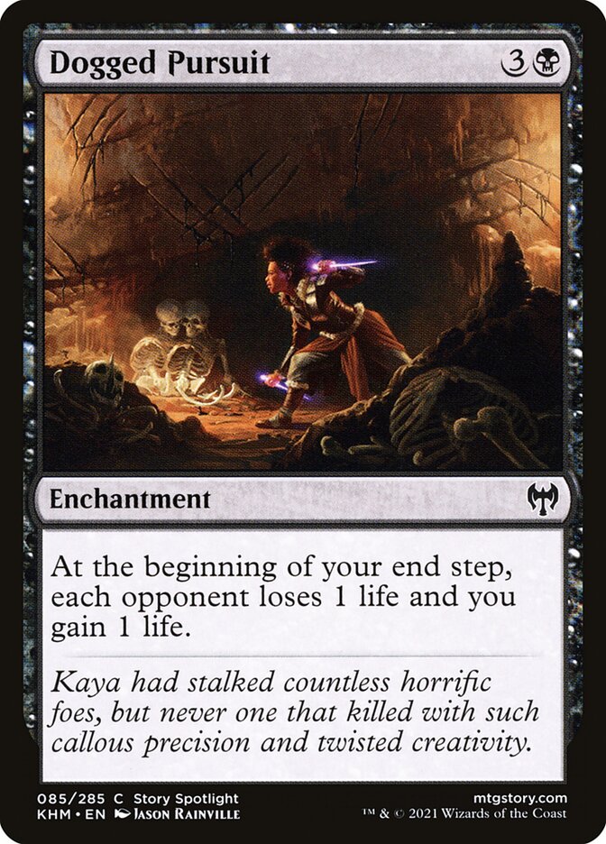 Dogged Pursuit 85/285 (Kaldheim) 