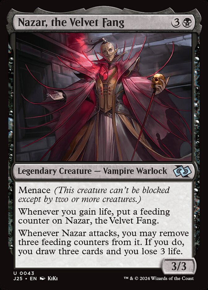 Nazar, the Velvet Fang 43/779 (Foundations Jumpstart) 